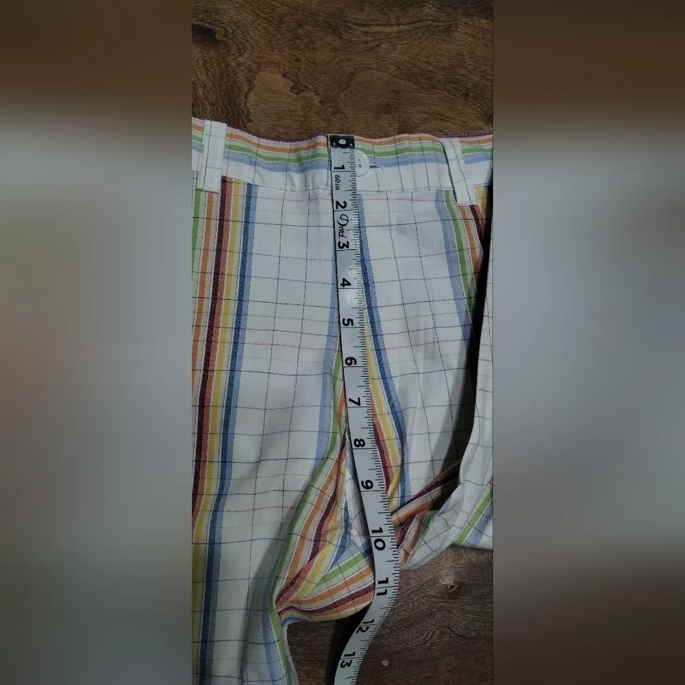 PWT Juniors (11) Multicolor Striped Shorts